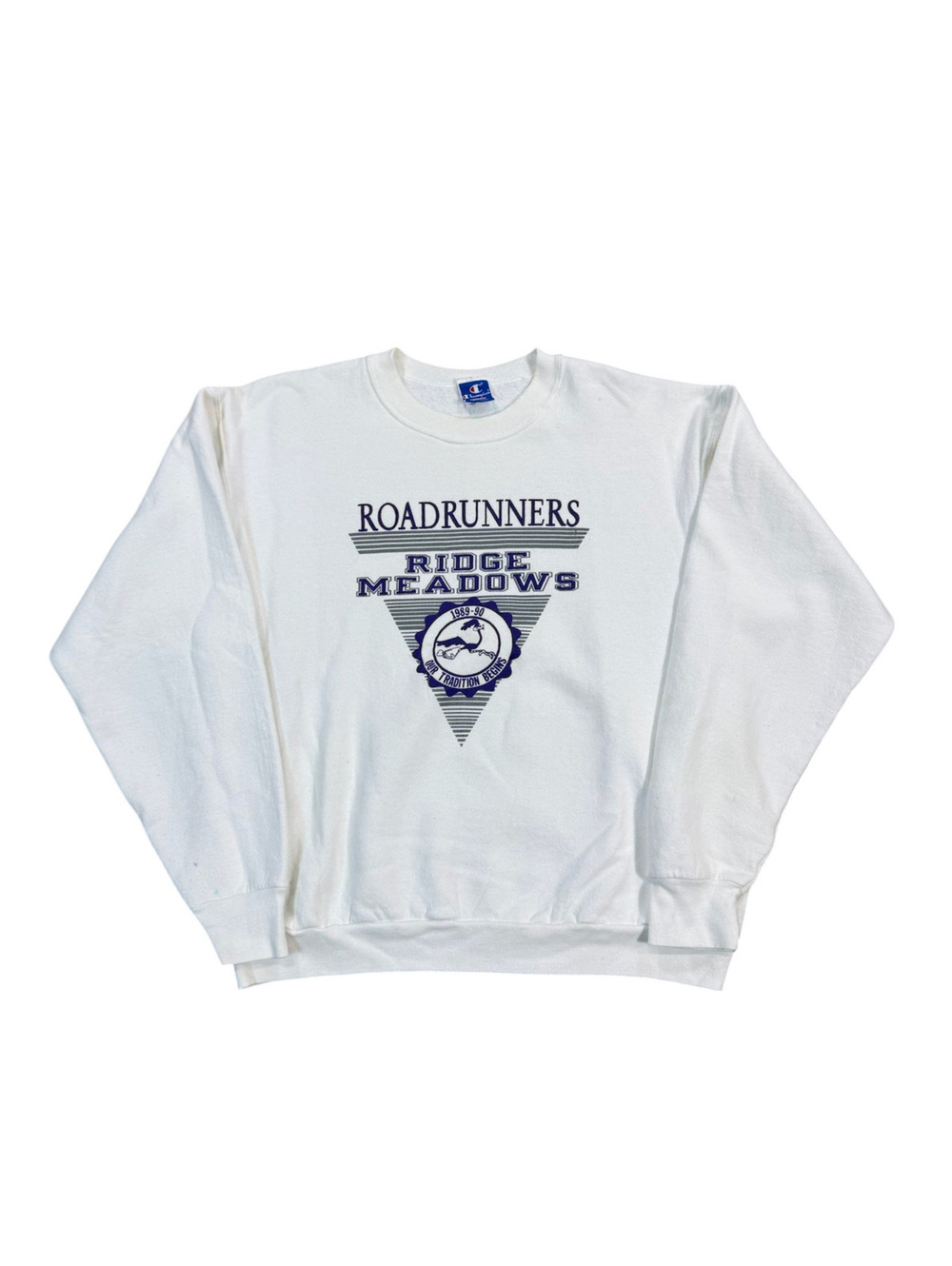 Vintage 90s Champion Roadrunner Collegiate Graphic Sweatshirt Size Extra Large
